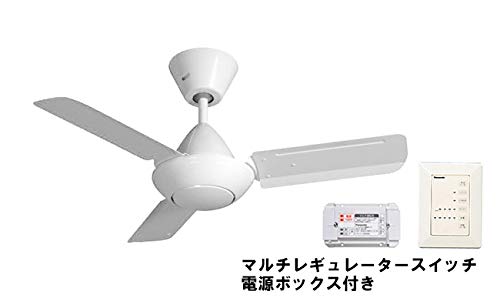Amazon | パナソニック シーリングファン ホワイト 薄型 大風量