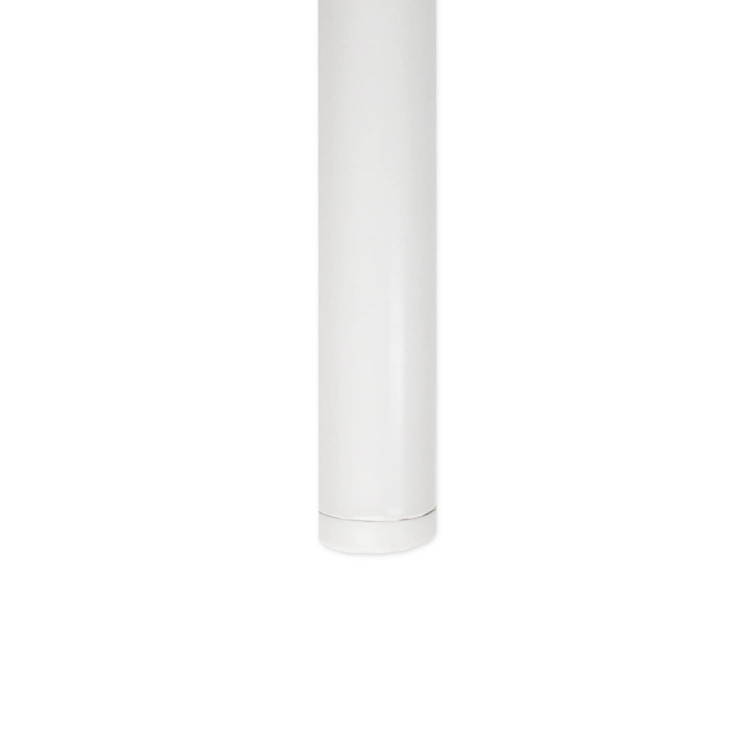 ElHerrero Cabecero de Forja Nacional para Cama de 105Cm, Color Blanco de Hierro con Diseño Elegante, Sencillo y Clásico de Líneas y Círculo. Económico y Fácil de Limpiar, Resistente para Dormitorio.