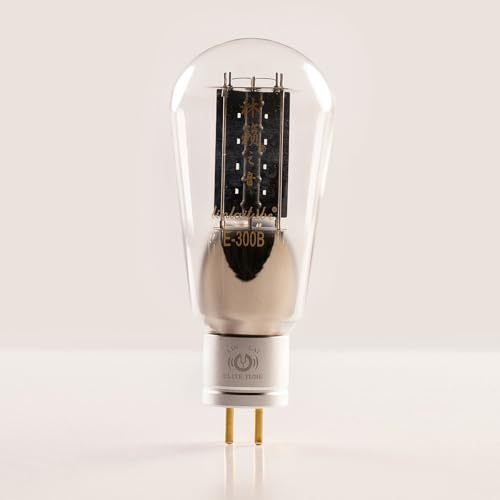 LINLAI E-300B 1 Pair 300B Elite Vacuum Hifi Valve Electronic Tube for Class Pairing Audio Amplifier Replaced 10W Power Amplication (E-300B 1pair)