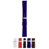 Morellato Unisex paski do zegarków niebieskie A01X2619875062CR16, niebieski, Pasek