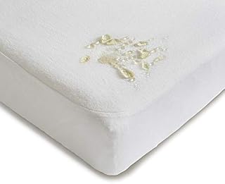 Niimo Mattress Protector 70x140 cm 100% Waterproof for Baby Bed e Cot Baby Crib Hypoallergenic Antibacterial Sanforised Washable in Washing Machine