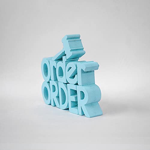 Image of NUKKAD TALES Order Order Blue Showpiece Home Decor Items Office Decoration Items for Office Table Birthday Gift Items Gifts for Lawyers Gift for Advocate (7 x 6 inch)