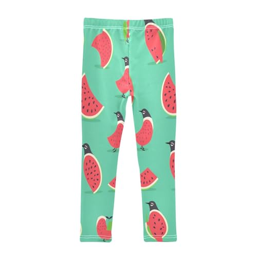 Toddler Girls Leggings Printed Yoga Pants Leggings Watermelon Bird for Kids2
