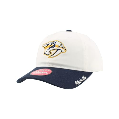 Nashville Predators NHL Officially Licensed Women's Adjustable Hat Girlfriend Icon White