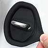 Car Door Latch Protector, 4pcs Silicone Latches Cover Set, Stretchable Adhesive Trim Anti-Rust Scratch Protection, Universals Fit for Trucks Minivans SUV Vehicle Use 3.7x2.76in #3