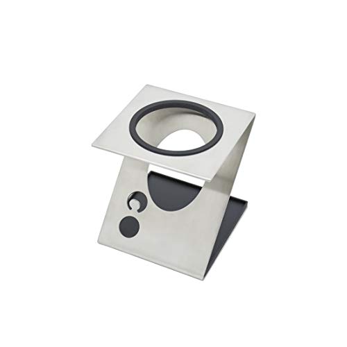 Flaschenhalter / Abtropfhalter für Wassersprudler Flaschen Glas & PET, inklusive Wasserfangschale, Premium-Qualität, cleveres Z-Design,