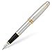 Cross Bailey Refillable Fountain Pen, Medium Nib, Includes Premium Gift Box - Medalist Chrome