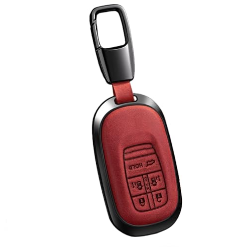 インテリジェントキーケース新型モビリティカーRP6/RP7/RP8新型シビックFL1/タイプR新型オデッセイ2021エリシオンスマートキーカバー (five-red)
