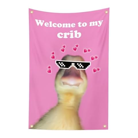 Welcome To My Crib Flag by CZBR Cover