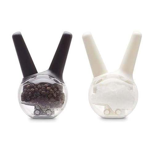 Chef'n Mini Magnetic Salt and Pepper Grinder Set