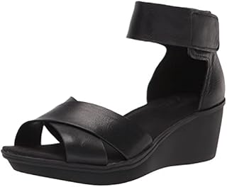 Naturalizer Women's Riviera Sandal, Black Leather, 4.5