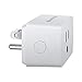 SAMSUNG SmartThings Wi-Fi Plug In Outlet for Smart Home Control Connected Devices, Monitor Energy Usage, Operate with Voice Commands, No Hub Required, White