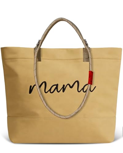 Bolso mama grande con bordado para hospital y viaje miniatura 1