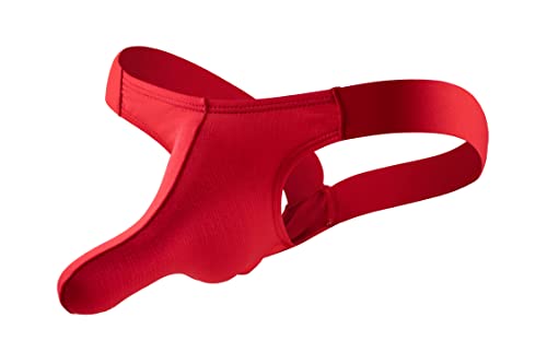 Evankin Men's Sexy Comfortable and Breathable U-shaped Light Fabric Thong with Low Waist Underwear