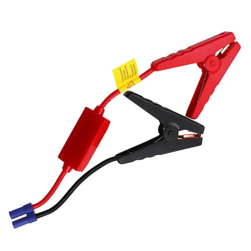 Cable de Salto – 12.6 Pulgadas Booster Jumper BPortable Cable Conector de extensión para arrancador de Coche PP para 12 V | Conector de Enchufe EC5 Ajustable de Repuesto para Coche con