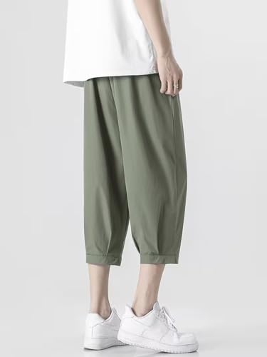Image of Lymio Men Shorts || Three Quarter Pant for Men || 3 /4 Casual Cotton Shorts (Short-46-49)