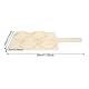 HEITIGN Tablett Mastitis-Testkit 30×15×2 HL Mp47b Abs Milchsammel-Probenahmetablett Rinderfarmlabor Mastitis-Testbrett Tierhaltungsbedarf
