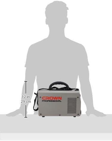 Size comparison of Crown CT33100 welding machine