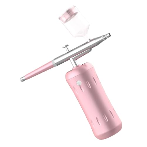 PATKAW Instrumento De Reposición De Agua Del Inyector De Máquina De Niebla Facial Portátil Máquina Hidratante De La Piel De La Cara Rociador De La Piel De La Cara Abs Rosa