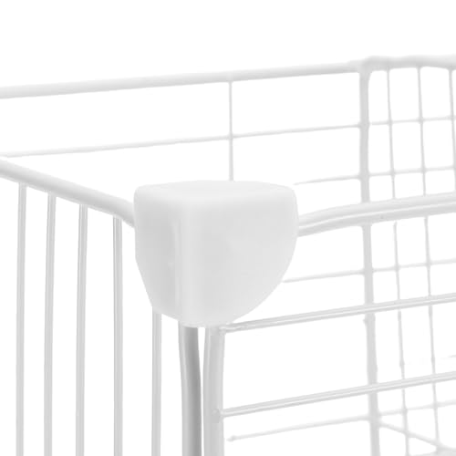 Freezer Basket Dividers, 2 Grids Modular Drawer Separator, Deep Freezer Storage Bins, Metal Mesh Shelf Organizer for Refrigerator Organization - Image 5