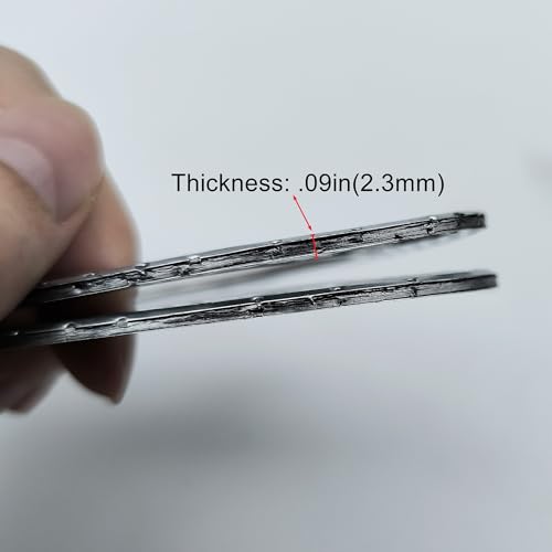 Image of 2.25 Inch Exhaust Gasket 3-Bolt 57mm Flange High Temperature Graphite w /Fire Ring Replacement 2 Pcs