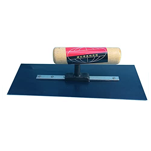 Paleta de enlucido de carbono ideal para mejorar la pavimentación de suelos de pared, 24 cm x 10 cm, herramientas profesionales de raspado de hormigón