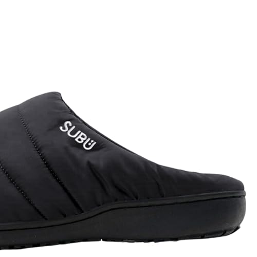 Image of SUBU Fall & Winter Slippers - Indoor Outdoor House Shoes, Soft Four Layer Cushioning, Water Resistant, Extra Warm Insulation, Durable Rubber Soles, Slippers for Men & Women