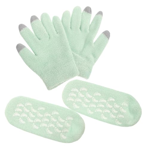 LOORGVEL 1Juego Guantes De Gel Hidratante Para Manos y Calcetines De Spa Para Pies De Cuidado Hidratante Con Protección De Mano y Gel Nutritivo Para Suave y Saludable