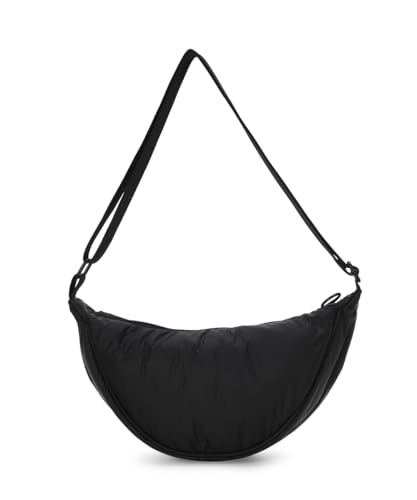 Image of Puma Women, PLUSH Halfmoon Bag, Black,(9210001)