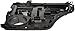 Dorman 751-273 Rear Passenger Side Power Window Regulator and Motor Assembly Compatible with Select Dodge Models