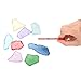 ZAVOOS Sea Glass for Crafts, 32 Oz Crushed Glass Vase Filler Bulk, Mix Rainbow Color Tumbled Seaglass Pieces Flat Frosted Dyed Color Stone for Aquarium Decor DIY Art Craft Supplies