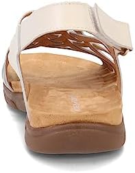 Easy Spirit Women's Mar Flat Sandal, Beige 150, 7.5 | Image 4