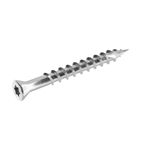Grip-Rite PrimeGuard Max Tornillos para Deck para Proyectos al Aire Libre - Tornillos de Madera de Cabeza Trim para Manejo Manual - T17 Star Drive - Acero Inoxidable 305 - 7 x 1-5/8 pulgada - 1 Libra - MAXS158TH3051 miniatura 3