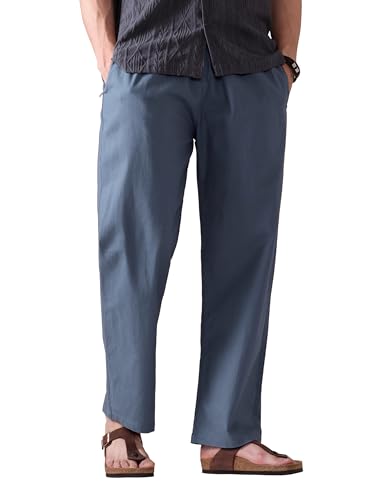 Image of Beyoung Cotton Loose Fit Pyjama For Men | Pure Cotton | Elasticated Waistband | Casual Style | Nightwear For Men | Lounge Pants