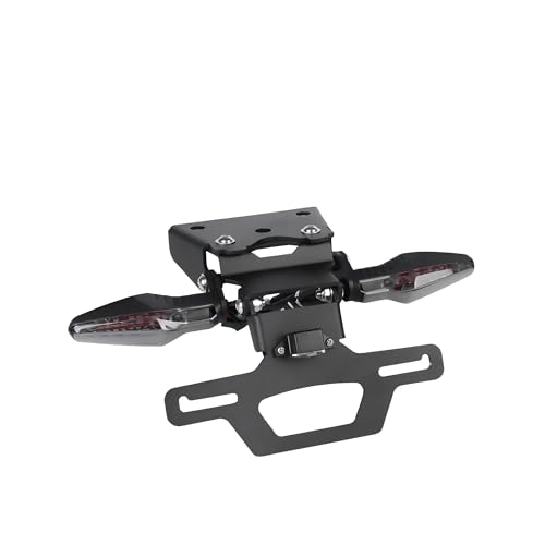 Support de plaque moto GSX-8S idéal pour épurer le cadre arrière lors de vos sorties