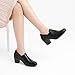 DREAM PAIRS Zapatos de Tacón Clásicos Comodos Mujer Zapatos de Salón Zapatillas de Punta Redonda con Tacón Ancho Negro DPU214-E Talla 40 Imagen de DREAM PAIRS Zapatos de Tacón Clásicos Comodos Mujer Zapatos de Salón Zapatillas de Punta Redonda con Tacón Ancho Negro DPU214-E Talla 40