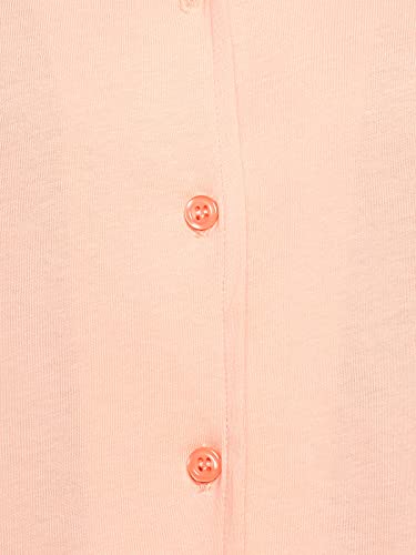 Image of Clovia Women's Cotton Pretty Print Button Me Up Shirt & Pyjama Set