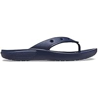 Crocs Unisex Men's and Women's Classic Flip Flops, Navy, 13 US