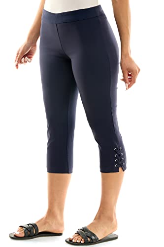 Zac & Rachel Women's Pull Pant with Ankle Detail