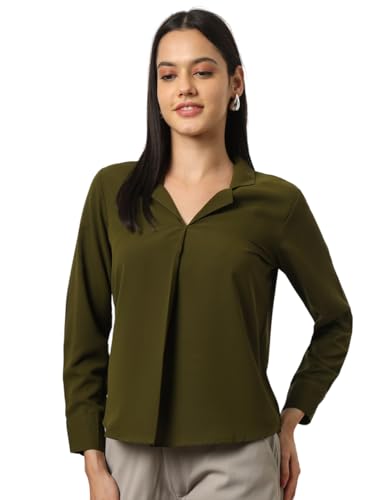 Image of Women's Regular Fit Cotton Blend Shirts