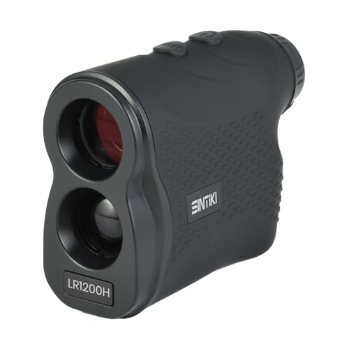 SINTIKI Hunting Laser Rangefinder, 1300 Yard / 1200 Meters Laser RangeFinder with Ultra-Clear View,6X Magnification, Fast and Accurate Scan: Distance, Angle, Speed, Fog, High Multi Functional Scan