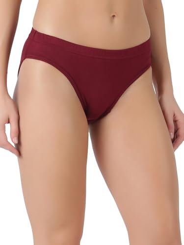 Image of Dollar Lehar Super Combed Cotton Women's Solid Hipster Panty - Actual Colour May Vary