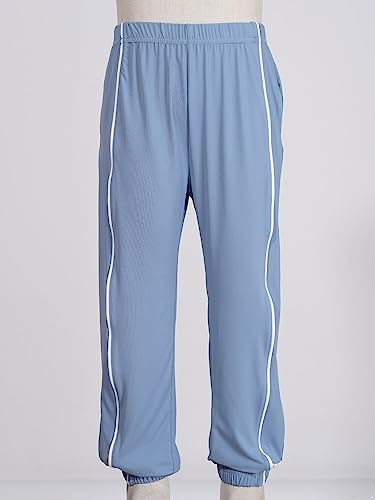 Hansber Kids Girls Boys Quick Dry Athletic Pants Loose Fit Jogger Pants Casual Elastic Waistband Trousers3