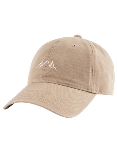 FURTALK Mountain Dad Hat Unstructured Soft Vintage Washed Cotton Outdoor Baseball Cap