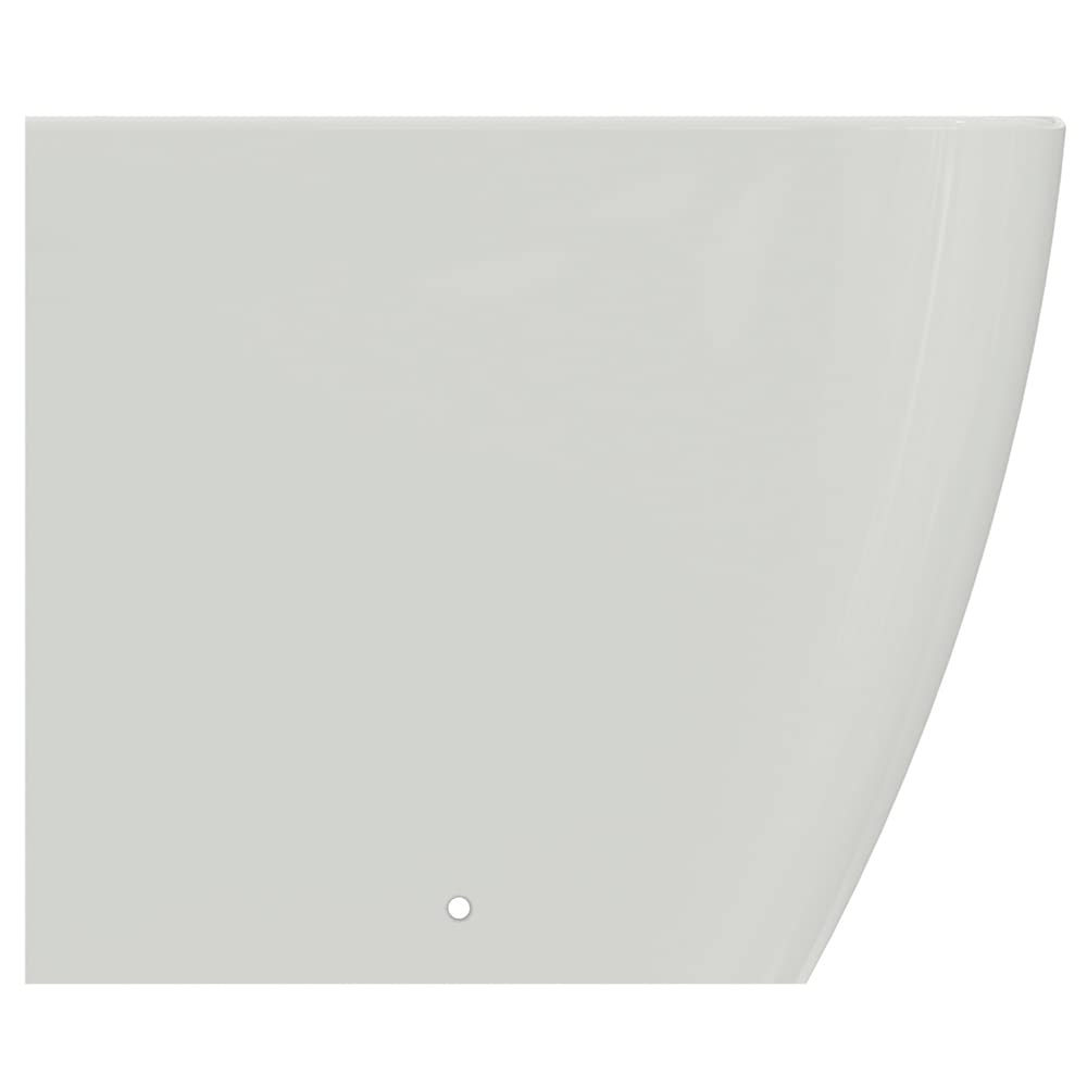 Ideal Standard - i.life S, Bidet a terra monoforo per installazione filo parete a profondità ridotta di soli 48cm, Bianco