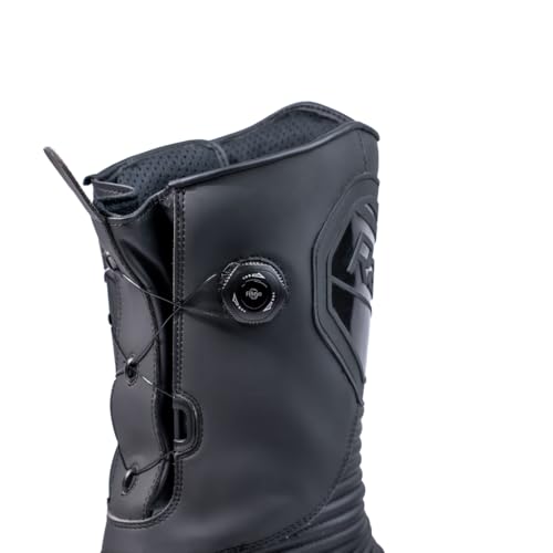 Image of Raida Discover Evo Motorcycle Boots | Adventure Touring Riding Boots with Dial Closure | Water-Resistant, High-Grip Sole, Gear Shift Pad