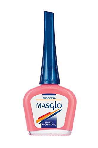 MASGLO Nail Polish Color - Made in Colombia - Masglo Esmalte para Uñas 13.5 ml BUSCONA