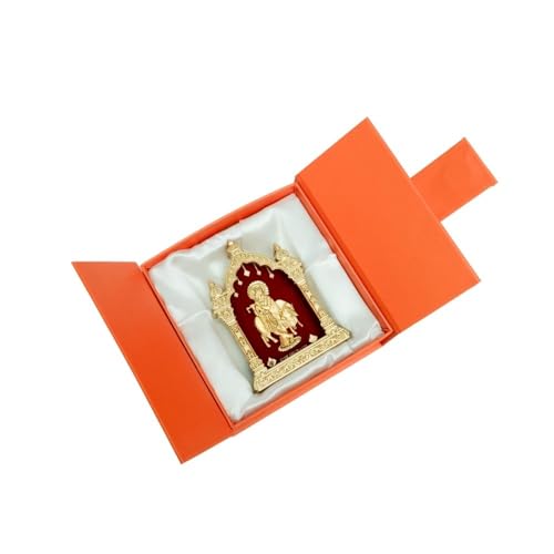 Image of EKA Temple Series Krishna with Cow Tabletop | Gold Foil | Krishna Showpiece for Home Temple, Pooja Room & Office Decor | Ideal Janmashtami, Housewarming & Spiritual Gift (9cm x 4cm x 11cm)