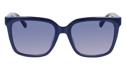 Calvin Klein Jeans Damen CKJ21617S Sonnenbrille, Navy, 55/18/140