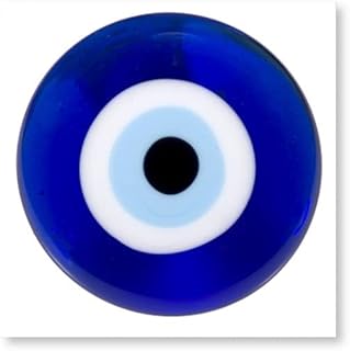 CafePress Nazar Amulet Evil Eye Protection Photo Wall Tile, Matte Finish, 8